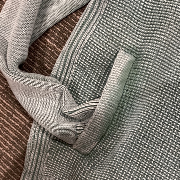 COPY - Multi stitch cardigan sweater in  acid wash - Picture 5 of 6